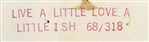 1968 <em>Live a Little, Love a Little</em> One Sheet Movie Poster and Lobby Card – Starring Elvis Presley