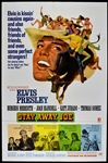1968 <em>Stay Away, Joe</em> One Sheet Movie Poster – Starring Elvis Presley