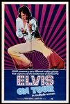 1972 <em>Elvis On Tour</em> One Sheet Movie Poster International Style – Starring Elvis Presley