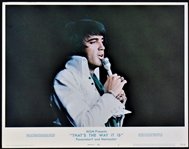 1971 <em>Elvis: That's The Way It Is</em> Complete Set of 8 Lobby Cards – Starring Elvis Presley