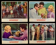 1967 <em>Speedway</em> Complete Set of 8 Lobby Cards