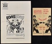 1967 <em>Double Trouble</em> Complete Set of 8 Lobby Cards, Pressbook and Herald – Starring Elvis Presley