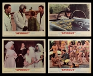 1966 <em>Spinout</em> Complete Set of 8 Lobby Cards – Starring Elvis Presley and Shelley Fabares