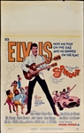 1966 <em>Spinout</em> Window Card Movie Poster and 4 Lobby Cards – Starring Elvis Presley