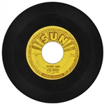 1955 Sun Records 223 45 RPM 7-Inch of Elvis Presleys “Mystery Train” and “I Forgot to Remember to Forget”