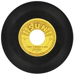 1955 Sun Records 223 45 RPM 7-Inch of Elvis Presley's “Mystery Train” and “I Forgot to Remember to Forget”