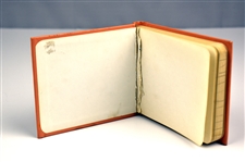 1956 Elvis Presley Enterprises Autograph Book, I Love Elvis Pennant, 1961 Elvis Bracelet and 1956 Elvis Ring