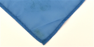Elvis Presley Light Blue Stage Scarf with Blue Facsimile Signature – Acquired Directly from Charlie Hodge