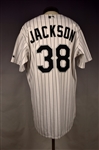 1990 Chicago White Sox Black Bat and 2004 Michael Jackson (Pitcher) Game Issued Jersey