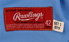 1979 Jerry Mumphrey St. Louis Cardinals Game Used Jersey and St. Louis Cardinals Model “K48” Team Index Bat