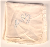 Elvis Presley White Facsimile Stage Scarf – Lesser Seen Variety White Facsimile Signature Scarf