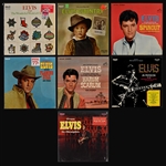 Group of Seven Elvis Presley LPs with Bonus Photos Incl. <em>Flaming Star</em> and <em>From Elvis in Memphis</em> and Others