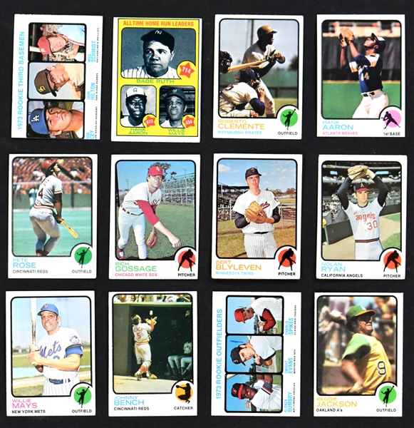 1973 Topps Baseball Near Set (642/660)