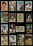 1922-1981 Baseball Card Shoebox Collection of 312 - American Caramel, Goudey, Play Ball, Bowman, Topps - LOADED with Hall of Famers