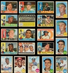 1922-1981 Baseball Card Shoebox Collection of 312 - American Caramel, Goudey, Play Ball, Bowman, Topps - LOADED with Hall of Famers