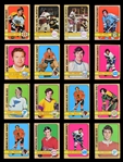 1972 Topps Hockey Collection of 44 Including #100 Bobby Orr