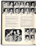 1955 <em>DeSoto</em> Memphis State Yearbook Featuring Elvis Presley, Tony Curtis, George Klein and Wink Martindale