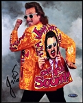 Wrestling Superstars Signed 8x10s – Bret “Hitman” Hart (2-JSA Certs) and Jimmy “Mouth of the South” Hart (2-BAS)