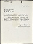 1972 Elvis Presley Signed Contract with RCA and NBC for 1973 <em>Elvis: Aloha from Hawaii</em> - Also Includes Sale to Elvis of His <em>'68 Comeback</em> NBC TV Special (BAS)