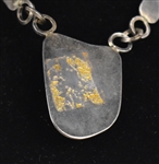 Elvis Presley Owned Silver Necklace with Large Tiger's Eye Stone - Former Jimmy Velvet Collection