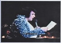 Elvis Presley Lyric Sheet for Your Loves Been A Long Time Coming from His Personal On-Stage Concert Binders - from Tour Manager/Photographer Ed Bonja