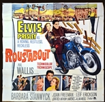 1964 <em>Roustabout</em> Six Sheet Movie Poster – Glorious Massive Poster!! Starring Elvis Presley