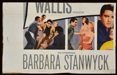 1964 <em>Roustabout</em> Six Sheet Movie Poster – Glorious Massive Poster!! Starring Elvis Presley