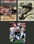 Baseball, Football, Hockey and Golf Signed Collection of 20 Incl. Arnold Palmer, Alex Rodriguez, Ken Griffey, Jr., Brett Hull, Tom Landry and Others (BAS)
