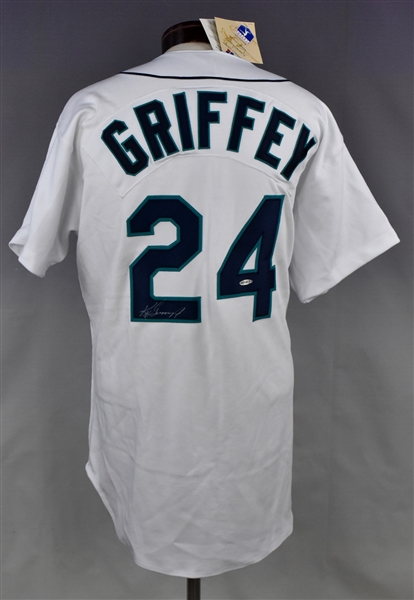 Ken Griffey Jr. Signed Upper Deck Seattle Mariners Jersey (BAS)