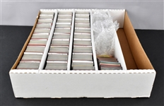 Hoard of 32 1999 Topps Star Wars Chrome Archive Complete 90-Card Sets