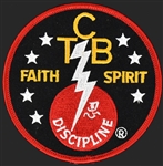 Elvis Presley Kenpo and TCB Karate Patches from His Uncle Vester Presley