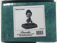 1993 Walt Disney Classics Collection Statues Charter Membership Kits (6) – Jiminy Cricket Statues in Stunning MINT IN BOX Condition