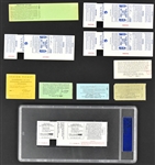 1930's-1990's MLB Historic Game Ticket Collection of 10