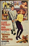 1964 <em>Viva Las Vegas</em> Three Sheet Movie Poster (Missing One Section) – Starring Elvis Presley and Ann-Margret