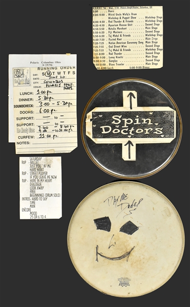 1980s-2000s Backstage Passes, Set Lists and Backstage Documents and Other Ephemera - Balance of Collection – More than 159 Pieces!!