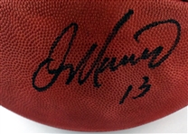 Dan Marino Signed Upper Deck Authenticated Football – NFL 75th Anniversary Wilson Football – with Original UDA Box