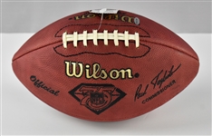 Dan Marino Signed Upper Deck Authenticated Football – NFL 75th Anniversary Wilson Football – with Original UDA Box