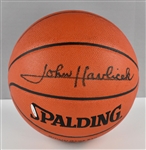 John Havlicek Upper Deck Signed Spalding NBA Basketball – Boston Celtics Legend – with Original UDA Box