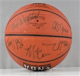 Boston Celtics Legends Signed Basketball – Incl. Larry Bird, Kevin McHale, Bob Cousey and Others (BAS)
