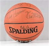 Boston Celtics Legends Signed Basketball – Incl. Larry Bird, Kevin McHale, Bob Cousey and Others (BAS)