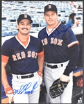 Baseball Hall of Famers and Superstars Signed Photos (5) Incl. Ted Williams and Willie Mays (BAS)
