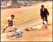 Baseball Hall of Famers and Superstars Signed Photos (5) Incl. Ted Williams and Willie Mays (BAS)