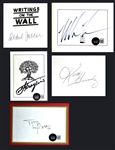 Signed Book Collection of Five Incl. Mike Tyson, Kareem Abdul-Jabbar and Others (BAS)