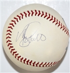 Mike Schmidt Single Signed Baseball (OAL Bobby Brown) (BAS)