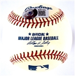 Mike Schmidt Single Signed Baseball (OAL Bobby Brown) (BAS)