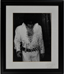 1970's Elvis Presley Oversized Photos by Photographers Ed Bonja and Sean Shaver (4 Different Framed Displays)