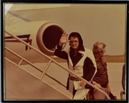 1970's Elvis Presley Oversized Photos by Photographers Ed Bonja and Sean Shaver (4 Different Framed Displays)