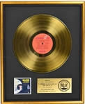 RIAA Gold Record Award for Elvis Presleys 1973 LP <em>Aloha From Hawaii</em> - “Presented to Col. Tom Parker”