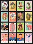 1958-1979 Topps, Fleer and Philadelphia Football Shoebox Collection of 1,215 Cards!!