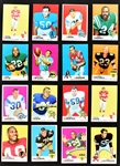 1958-1979 Topps, Fleer and Philadelphia Football Shoebox Collection of 1,215 Cards!!